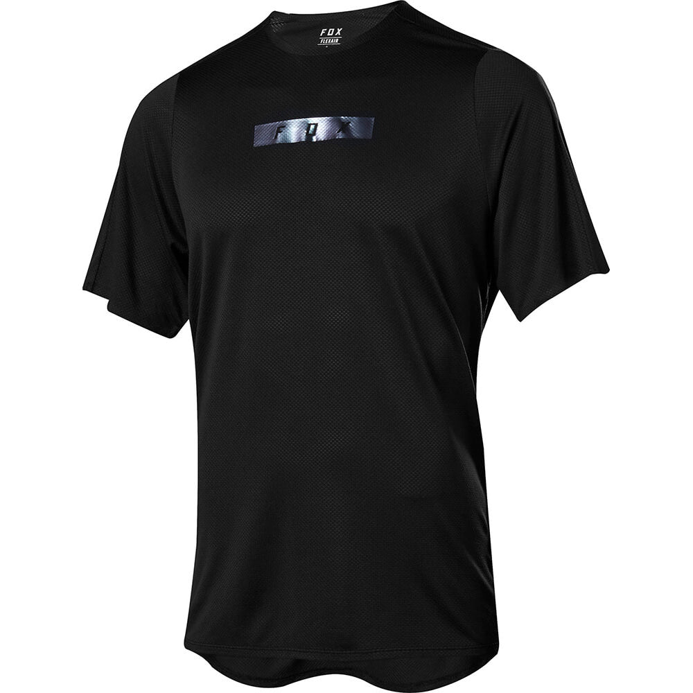 Fox Flexair Delta Short Sleeve Jersey - 2XL - Black - Black