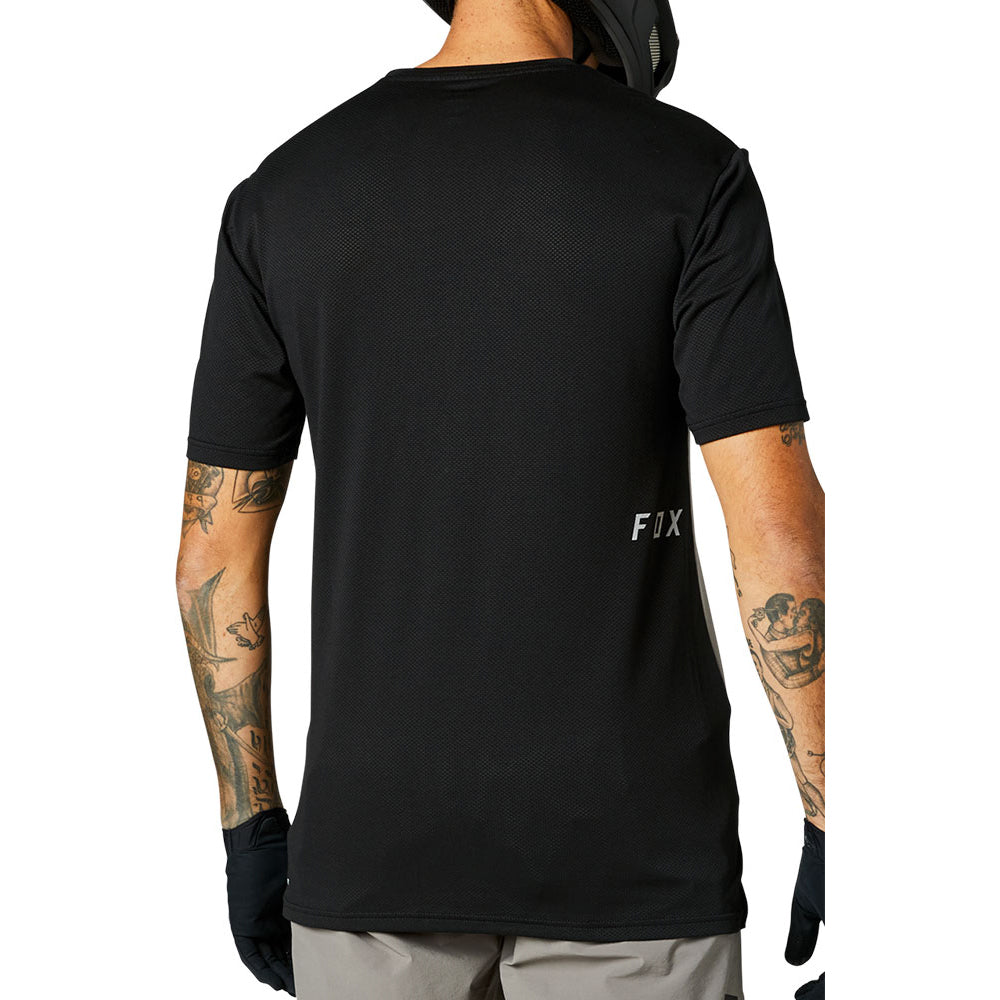 Fox Flexair Delta Short Sleeve Jersey - M - Pewter