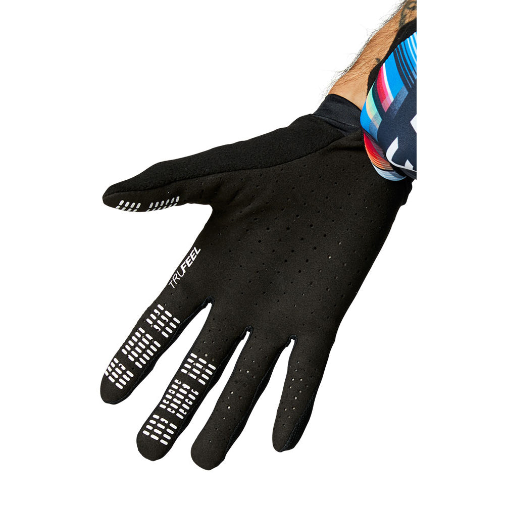 Fox Flexair Gloves - XL - Black - Coloured Stripes