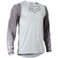Fox Flexair RS Lunar Long Sleeve Jersey - L - Light Grey