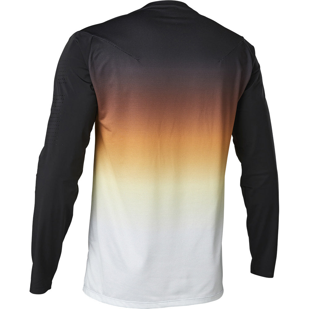 Fox Flexair RS Park Long Sleeve Jersey - M - Burnt Orange