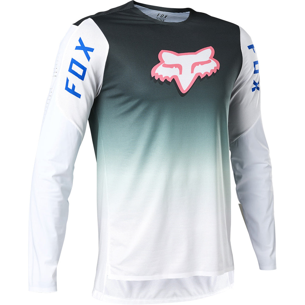 Fox Flexair RS Park Long Sleeve Jersey - L - Jade