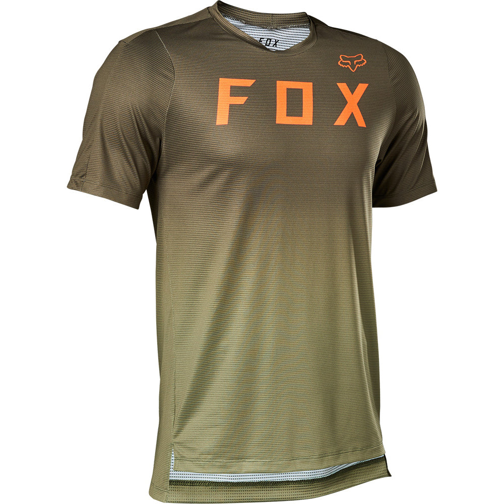 Fox Flexair Short Sleeve Jersey - S - Bark