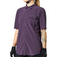 Fox Flexair Woven Women's Short Sleeve Jersey - XL - Dark Purple