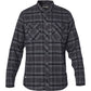 Fox Fusion Long Sleeve Tech Flannel - XL - Black Vintage