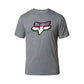 Fox Head Strike Short Sleeve Tech Tee - L - Heather Graphite