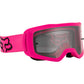 Fox Main Goggles - One Size Fits Most - Stray Pink - Clear Lens