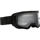 Fox Main Youth Goggles - One Size Fits Most - Stray Black - Clear Lens