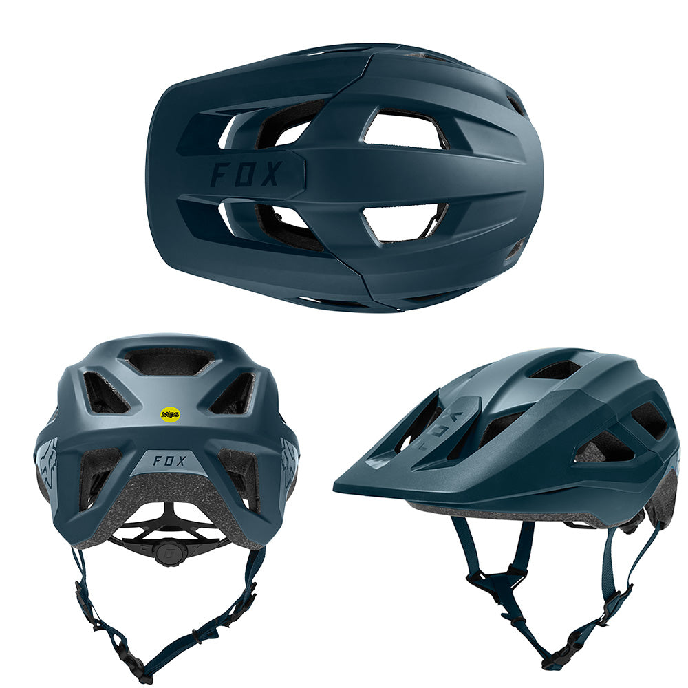 Fox Mainframe MIPS Helmet - L - Slate Blue - AS-NZS 2063-2008 Standard