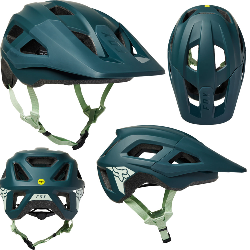 Fox Mainframe MIPS Helmet - L - Trvrs Emerald