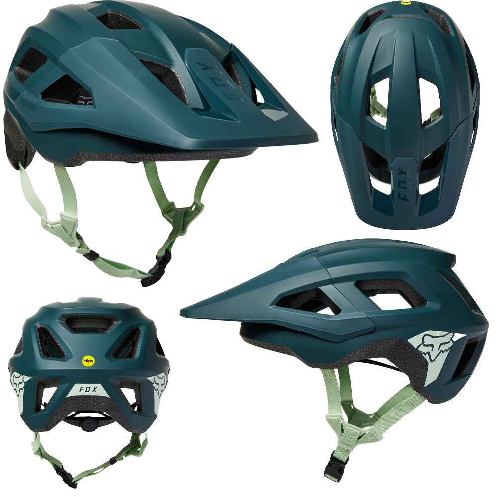 Fox Mainframe Youth MIPS Helmet - Youth - One Size Fits Most - Emerald