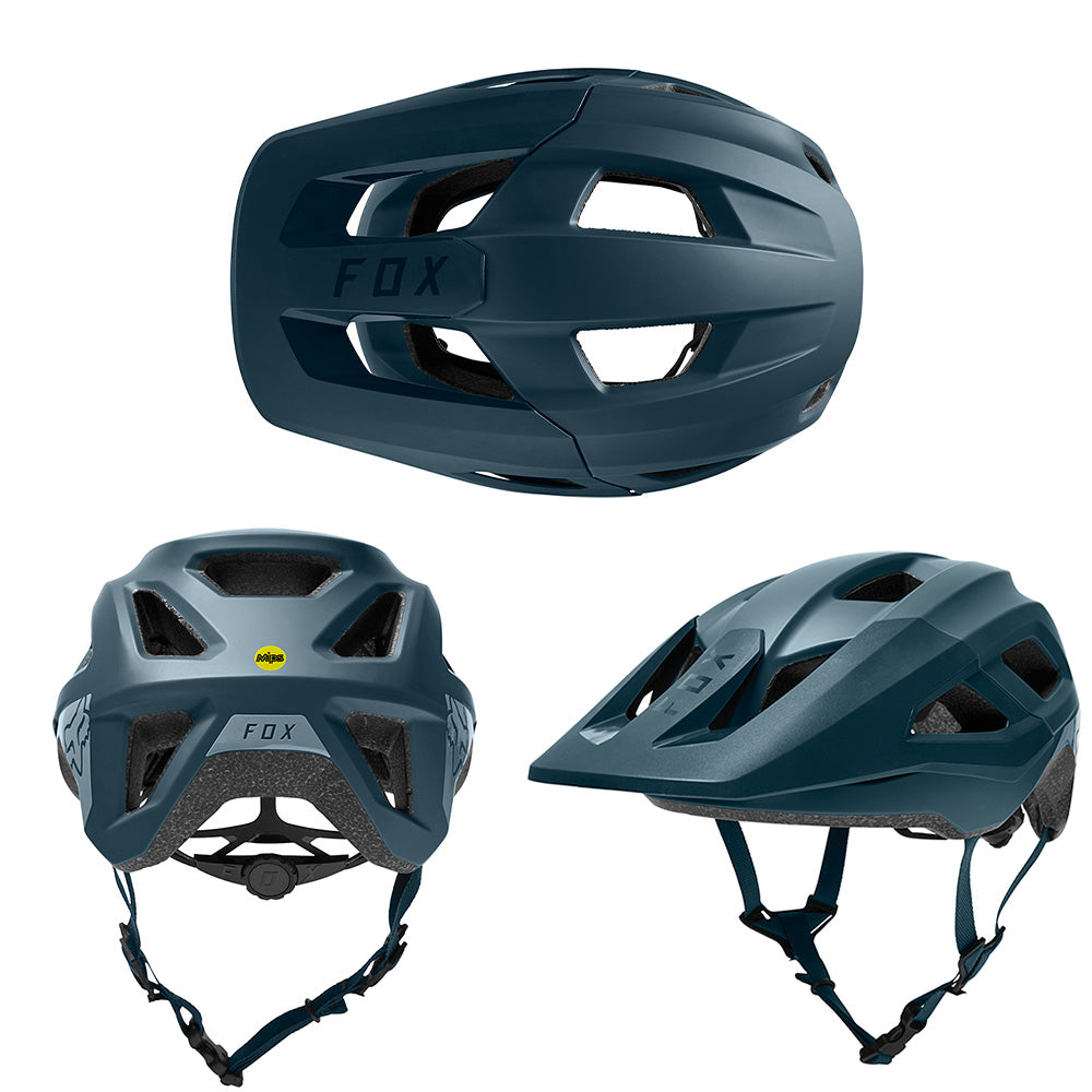 Fox Mainframe Youth MIPS Helmet - Youth - One Size Fits Most - Slate Blue - AS-NZS 2063-2008 Standard