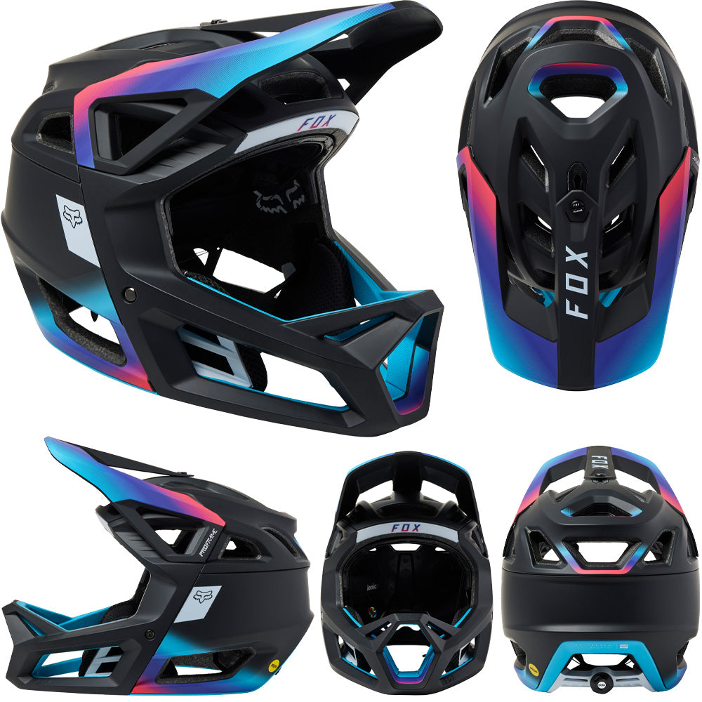 Fox Proframe RS MIPS Helmet - L - Rtrn Black