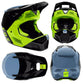 Fox Rampage Pro Carbon Helmet - L - Fuel Dusty Blue