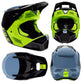 Fox Rampage Pro Carbon Helmet - M - Fuel Dusty Blue