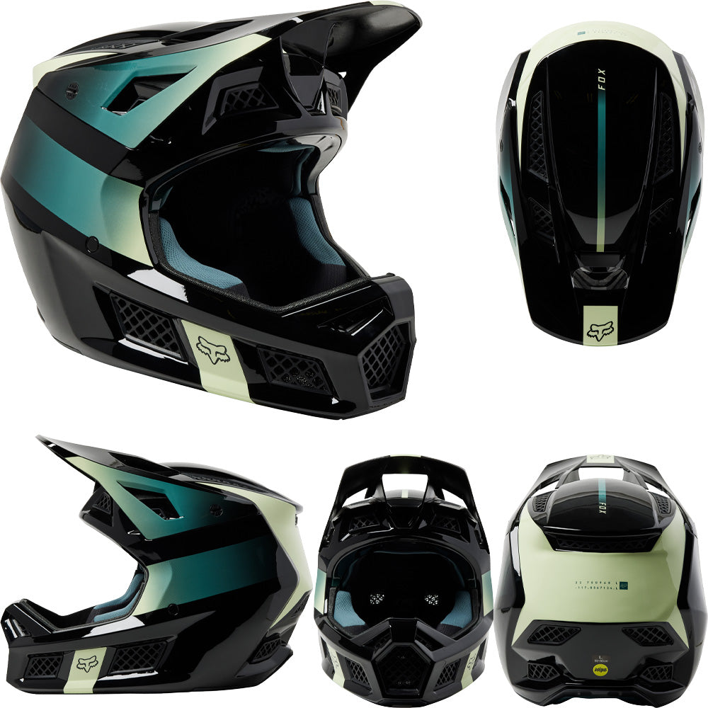Fox Rampage Pro Carbon Helmet - XL - Glnt Black