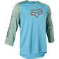 Fox Ranger 3-4 Sleeve Jersey - S - Vibe Sulphur Blue