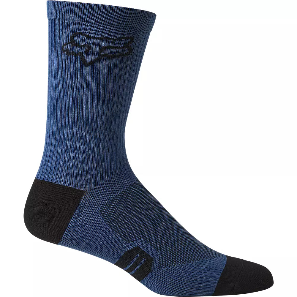 Fox Ranger 6 Inch Socks - S-M - Dark Indigo