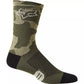 Fox Ranger 6 Inch Socks - L-XL - Green Camo