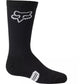Fox Ranger 6 Inch Youth Crew Socks - Youth L - Black - White