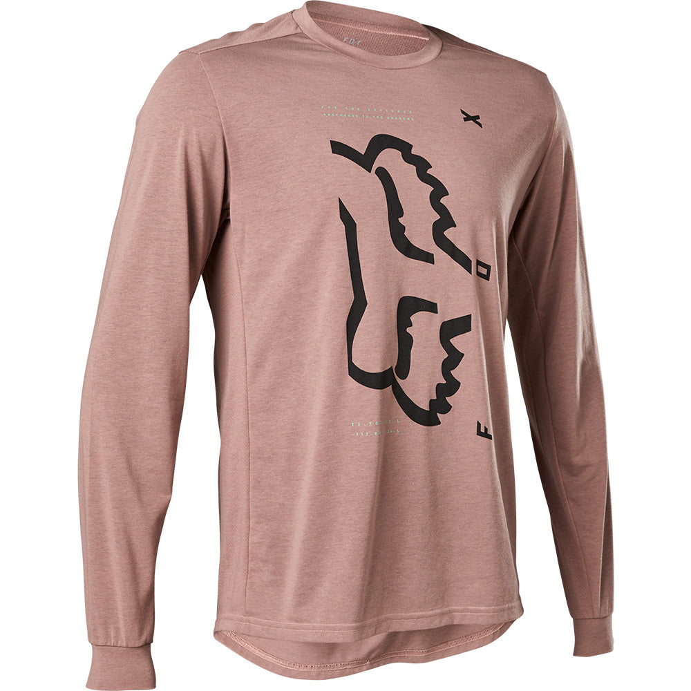 Fox Ranger Dri-Release Long Sleeve Jersey - XL - Plum Perfect