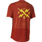 Fox Ranger Dri-Release Short Sleeve Jersey - S - Calibrated Red Clay