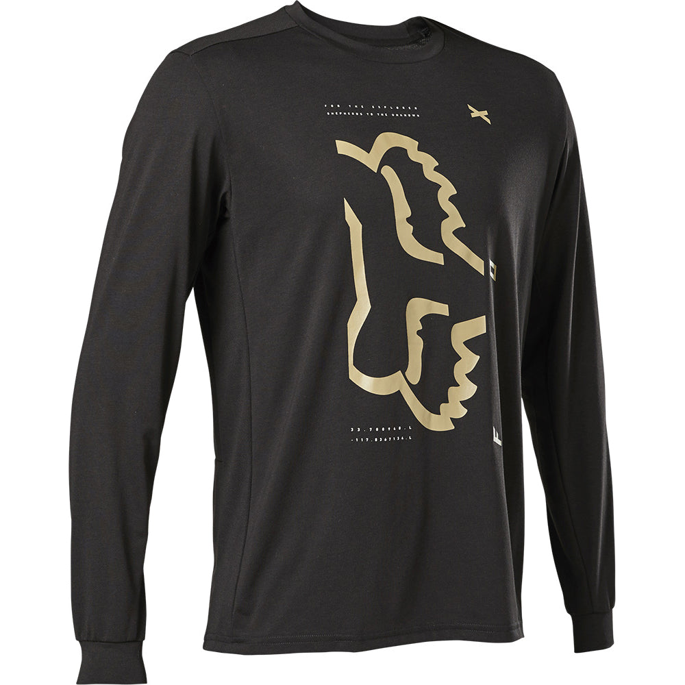 Fox Ranger Dri-Release Long Sleeve Jersey - S - Black
