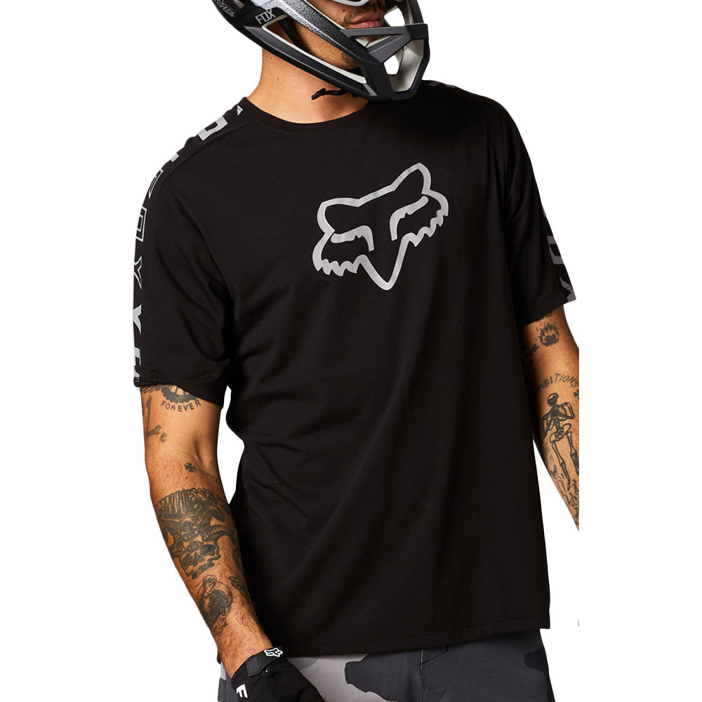 Fox Ranger Dri-Release Short Sleeve Jersey - S - Black