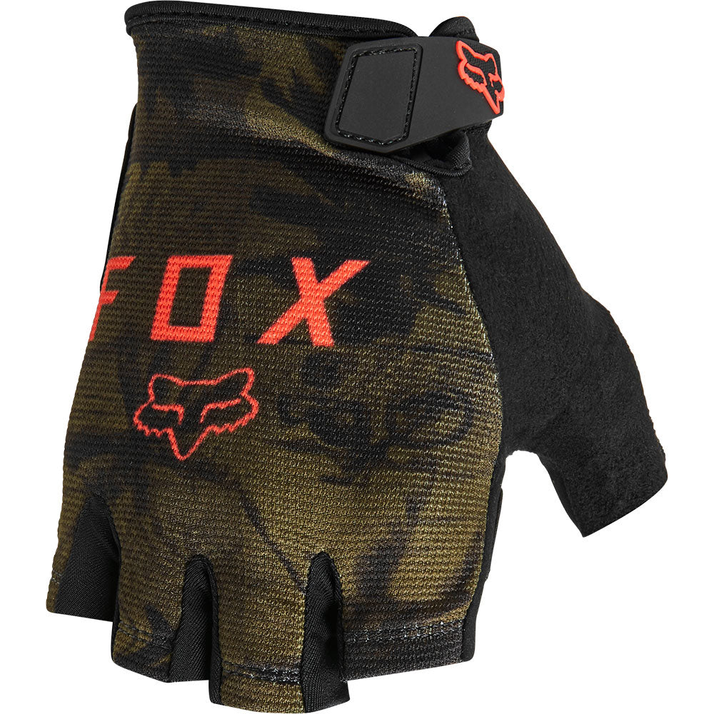 Fox Ranger Gel Half Finger Gloves - S - Olive Green