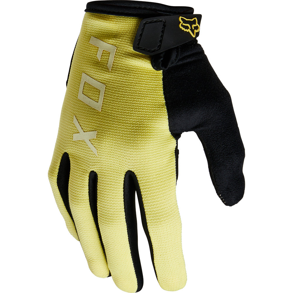 Fox Ranger Gel Women's Full Finger Gloves - S - Pear Yellow