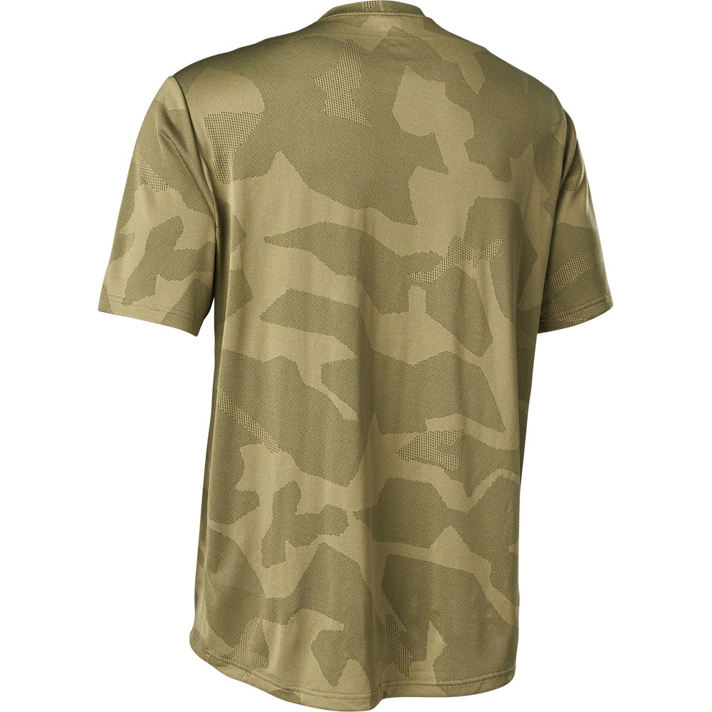 Fox Ranger Tru Dri Short Sleeve Jersey - L - Bark
