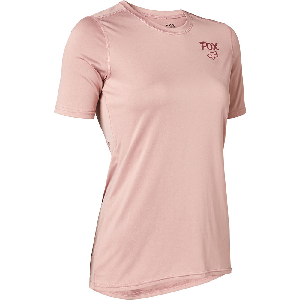 Fox Ranger Women's Short Sleeve Jersey - XS - Dusty Rose