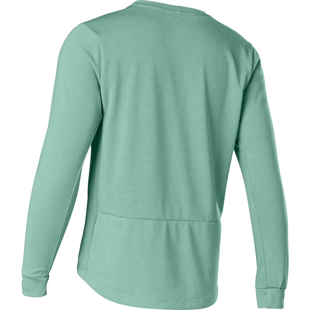 Fox Ranger Youth Dri-Release Long Sleeve Jersey - Youth XL - Eucalyptus