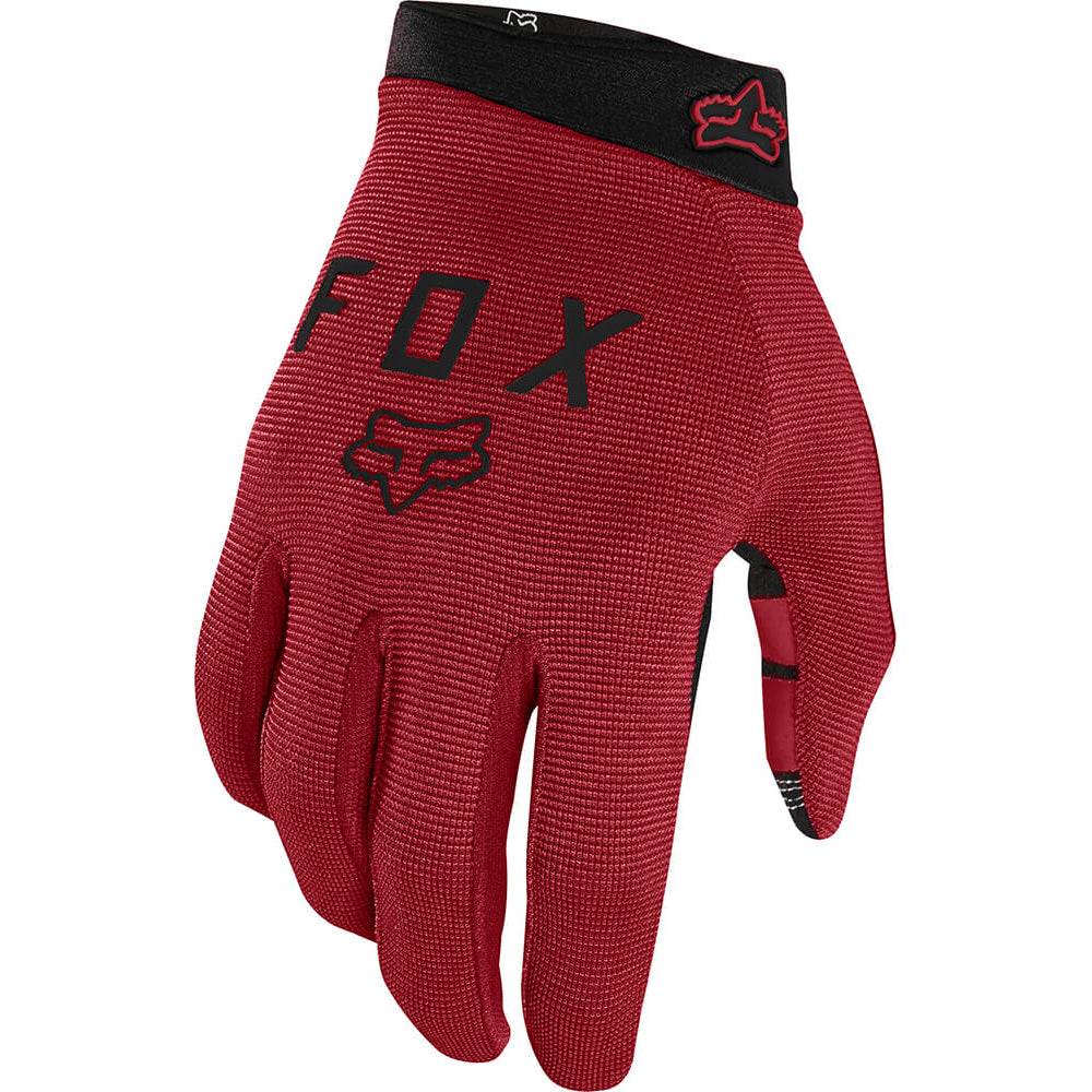 Fox Ranger Youth Gloves - Youth M - Cardinal Red