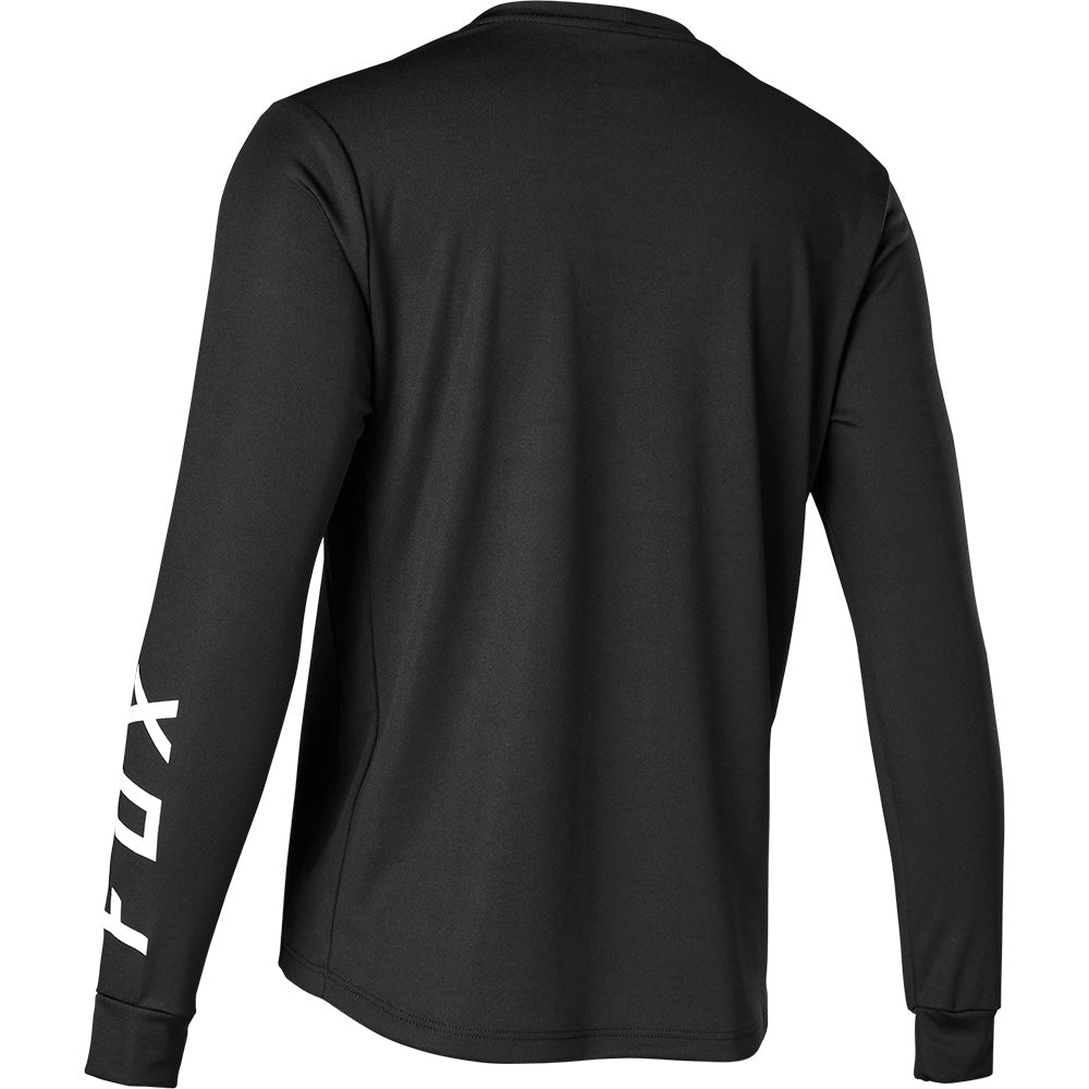 Fox Ranger Youth Long Sleeve Jersey - Youth M - Black - White