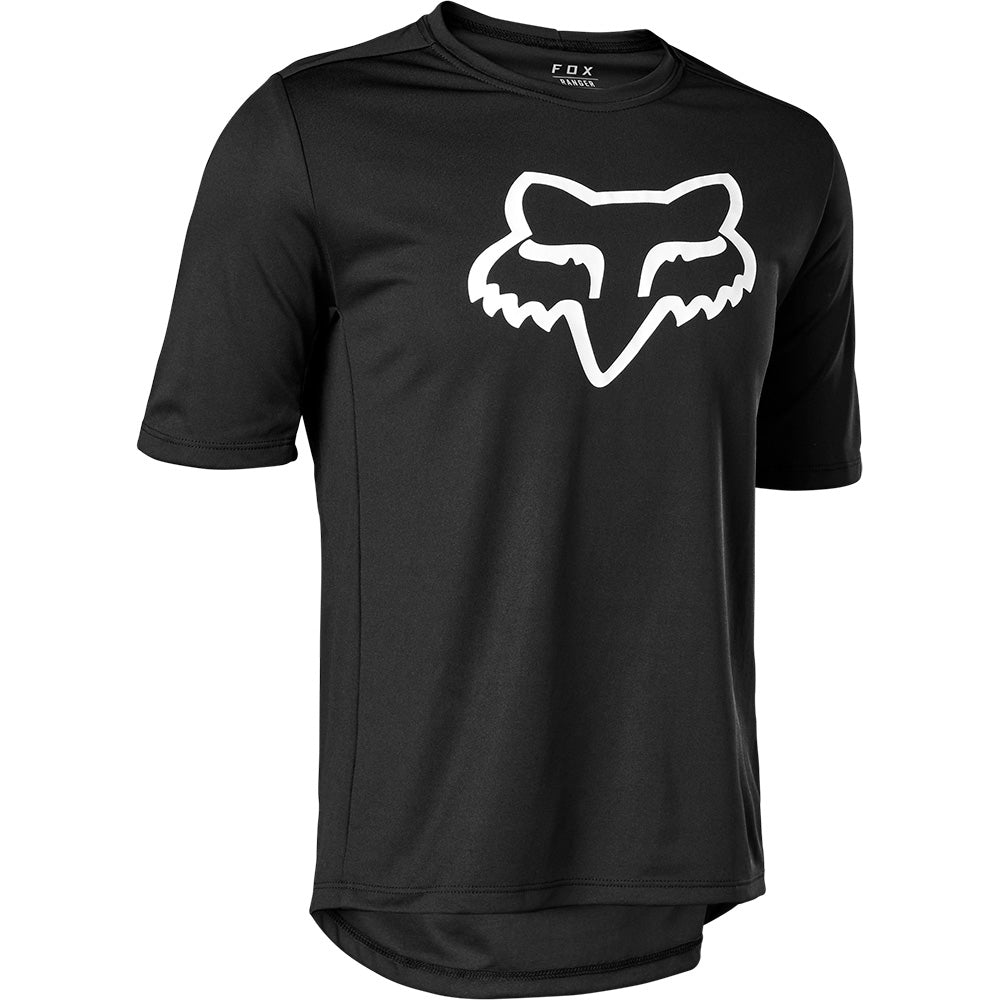 Fox Ranger Youth Short Sleeve Jersey - Youth XL - Black - 2023