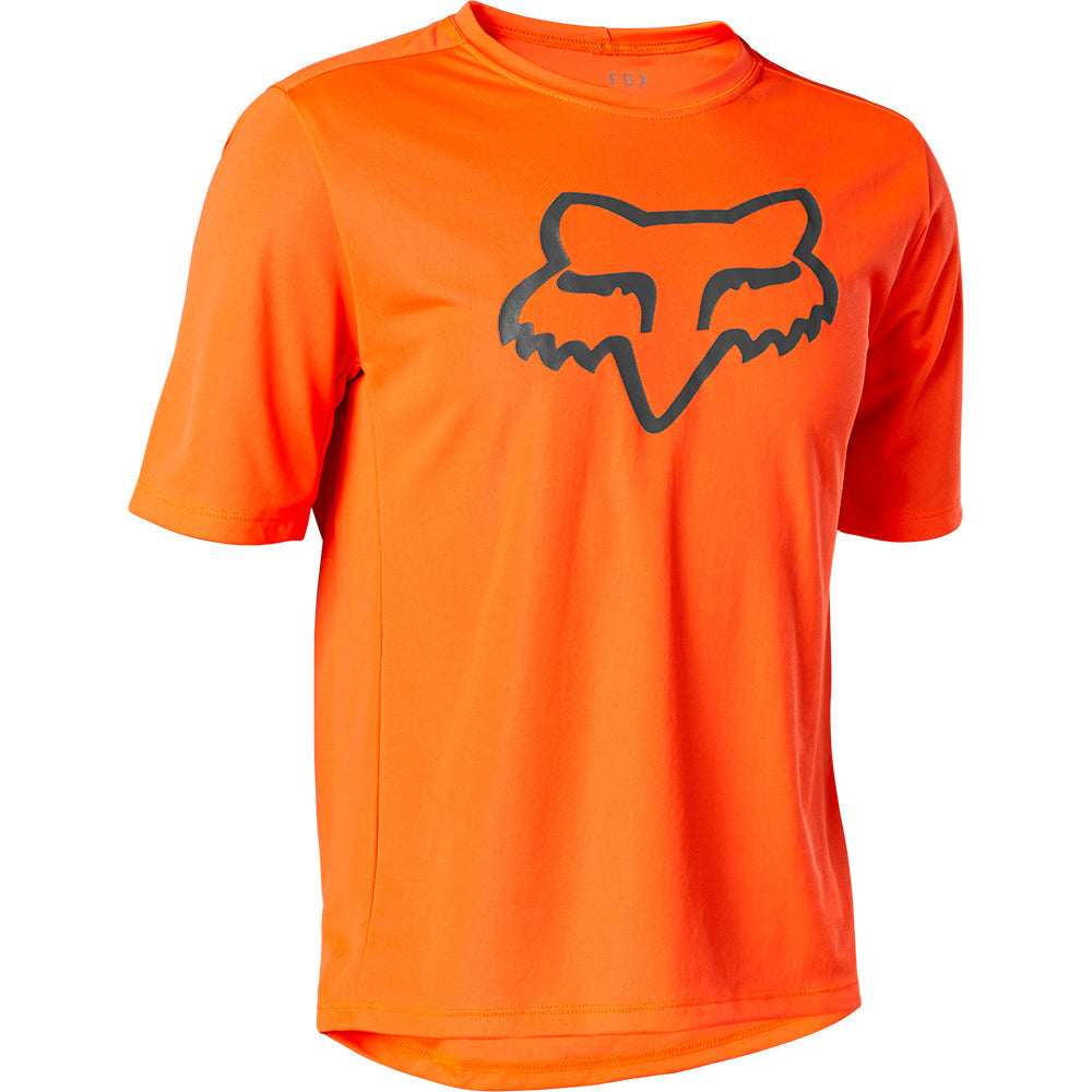 Fox Ranger Youth Short Sleeve Jersey - Youth M - Fluorescent Orange