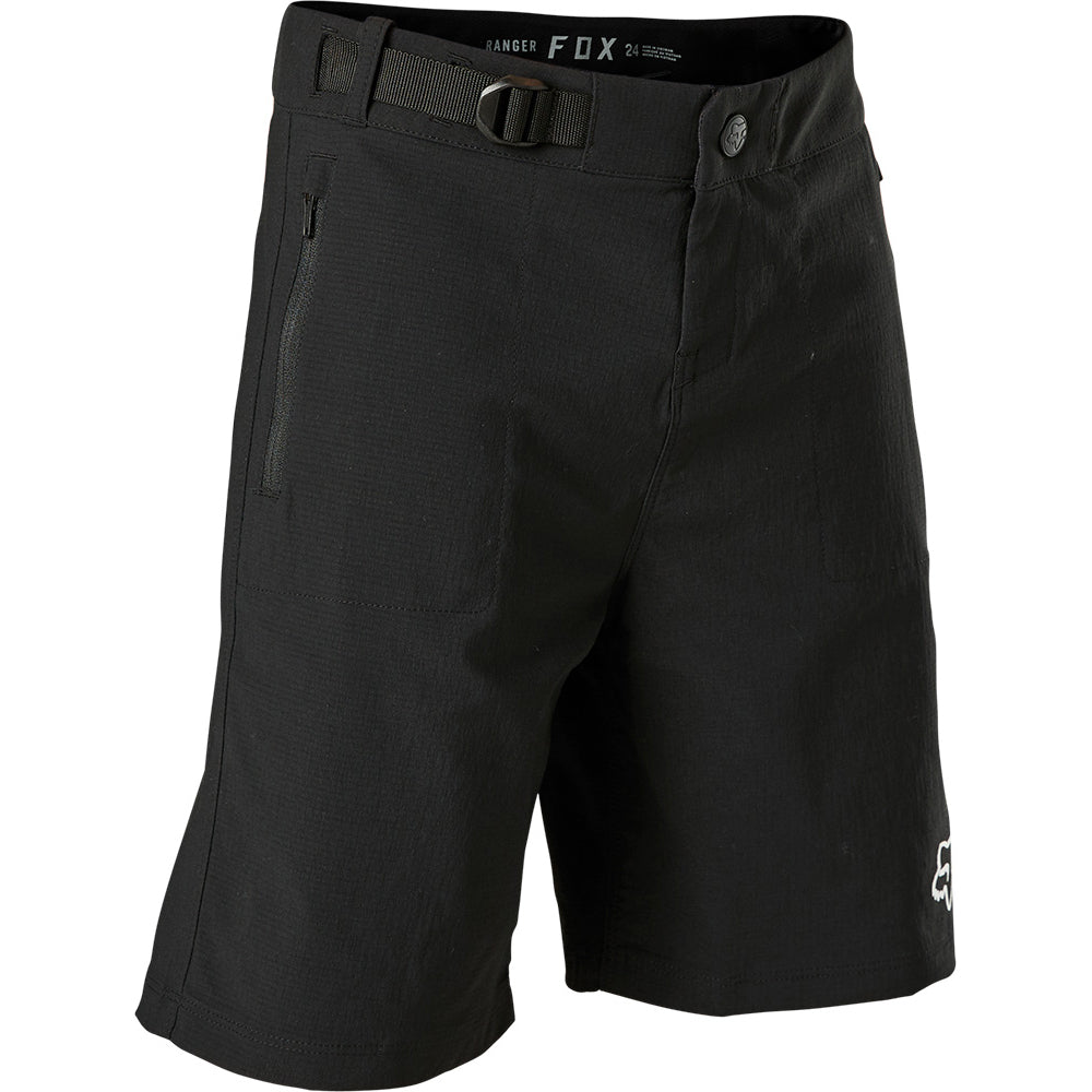 Fox Ranger Youth Shorts - Youth XL-28 - Black - Foxhead