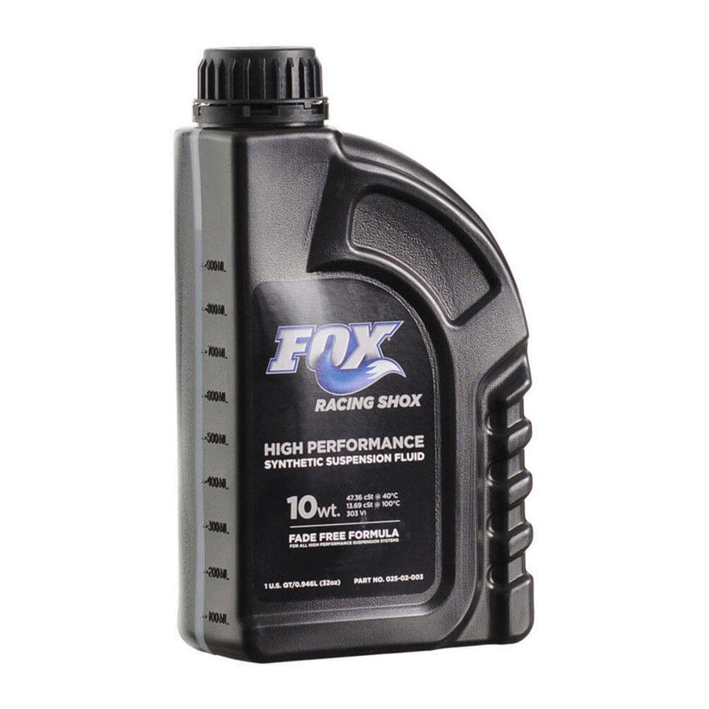 Fox 10wt Red Suspension Fluid 1L Bottle