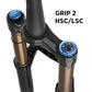 Fox Shox 34 Float Factory Kashima Fork - Shiny Black - 15x110mm Boost - QR Lever - 44mm - 130mm - Grip 2 HSC/LSC HSR/LSR - 2022 - Tapered 1 1-8-1.5 Inch - 29 Inch