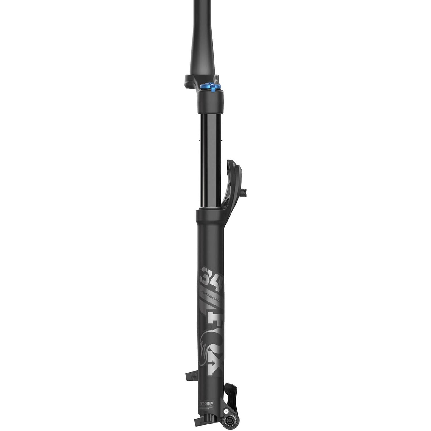 Fox Factory Fox 34 Float Performance Series Fork - Matte Black - 15x110mm Boost - QR Lever - 44mm  - 140mm - Grip 3 Pos - 2024 - Tapered 1 1-8-1.5 Inch - 29 Inch