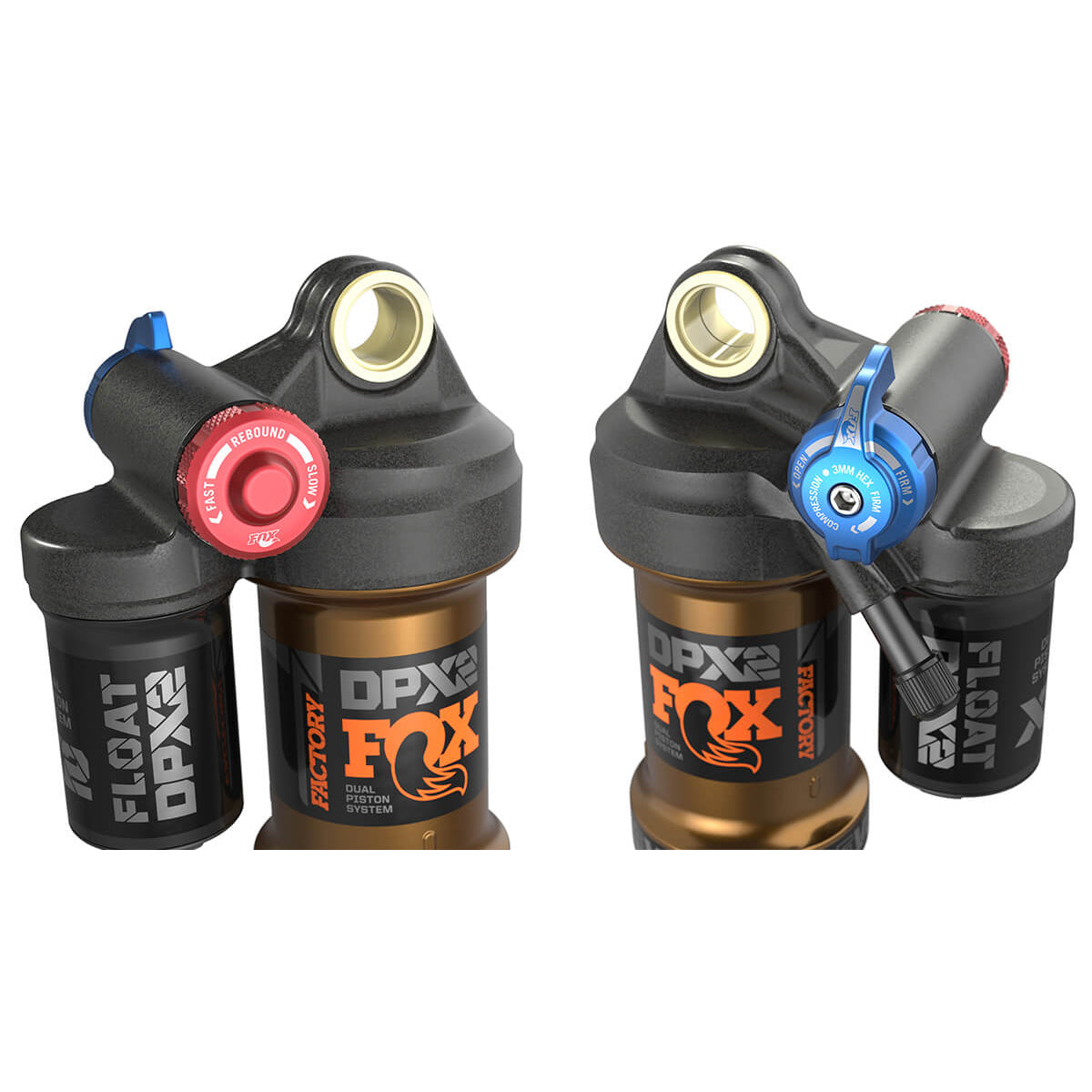 Fox Shox Float DPX2 Factory Kashima Air Shock - 3 Position Adj - Evol LV - 2022 - 7.875x2.25 200x57mm