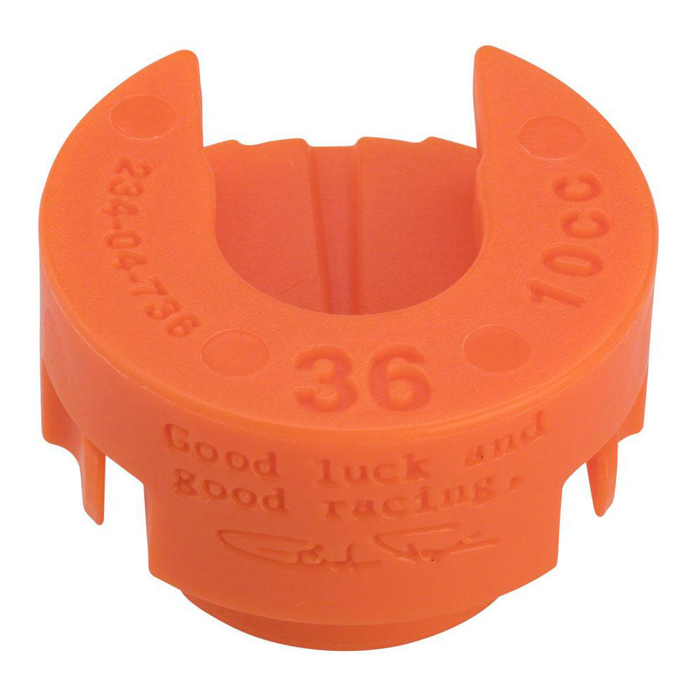 Fox Shox Float Fork Air Volume Reduction Spacer - Orange - 36mm 2018+