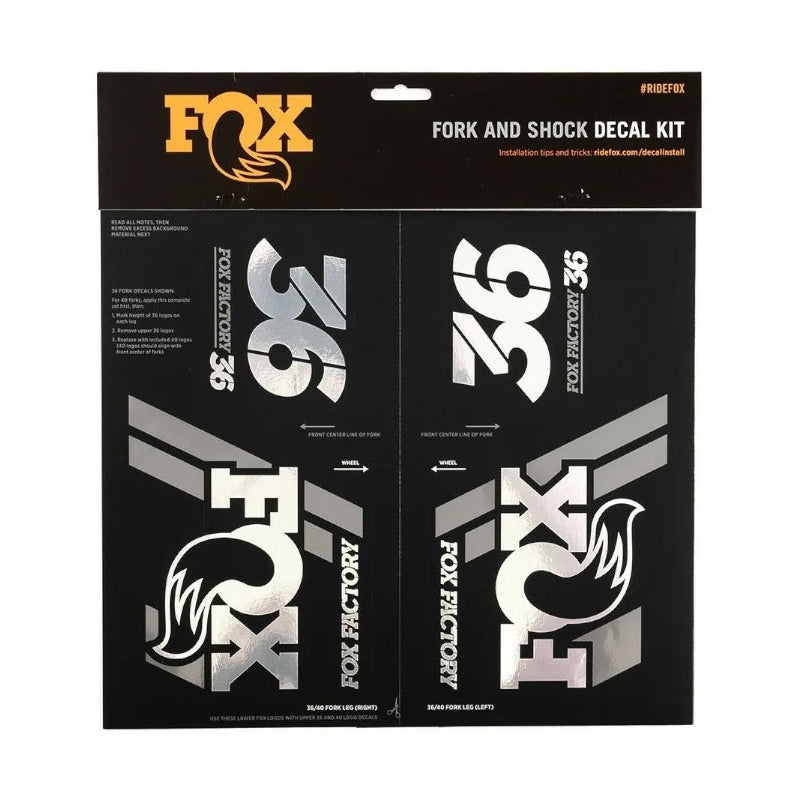 Fox Heritage Fork And Shock Decal Kit