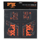 Fox Shox Heritage Fork And Shock Decal Kit - Digital Camo - 2022