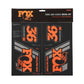 Fox Shox Heritage Fork And Shock Decal Kit - Orange - 2022