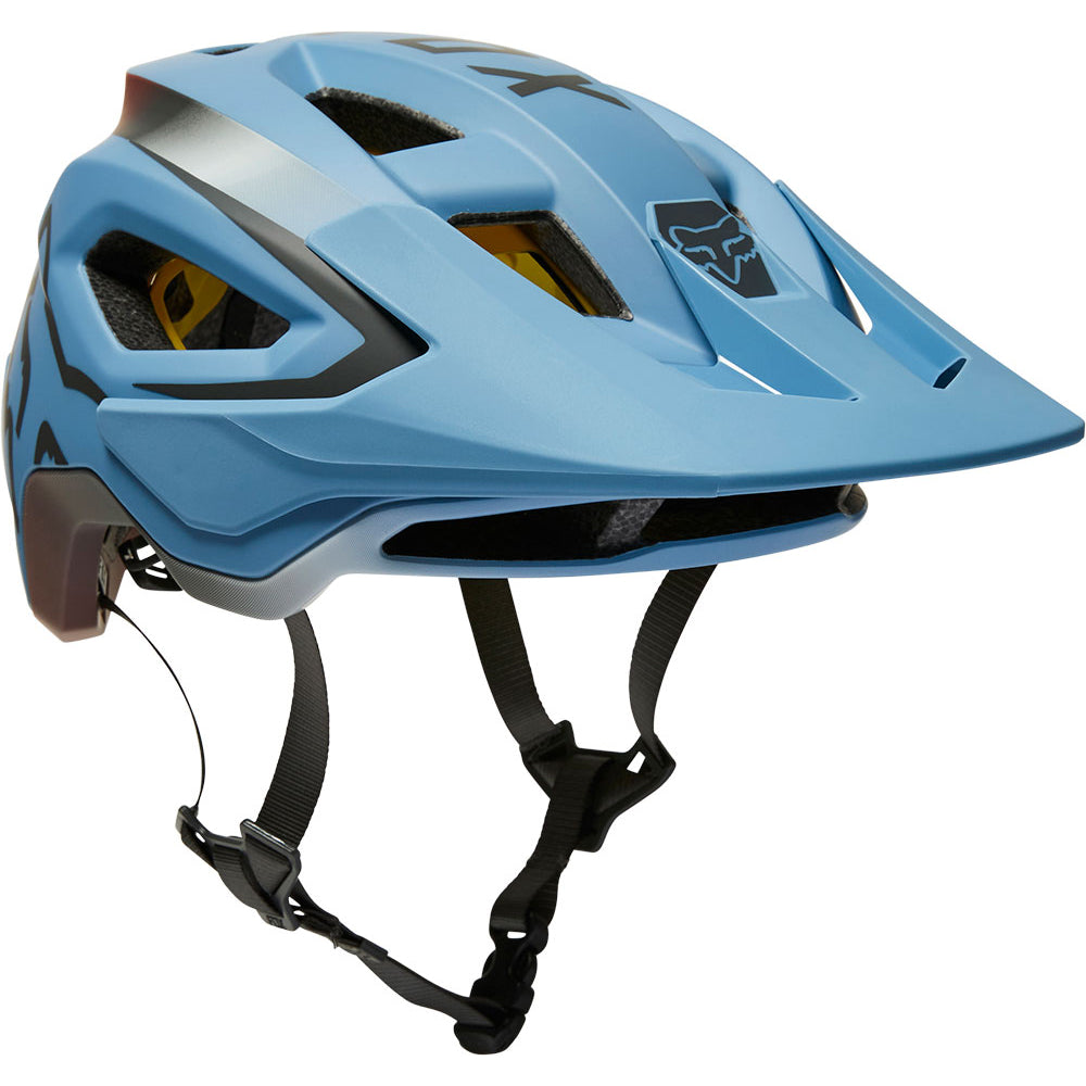 Fox Speedframe MIPS Helmet - S - Vnish Dusty Blue - AS-NZSÂ 2063-2008 Standard