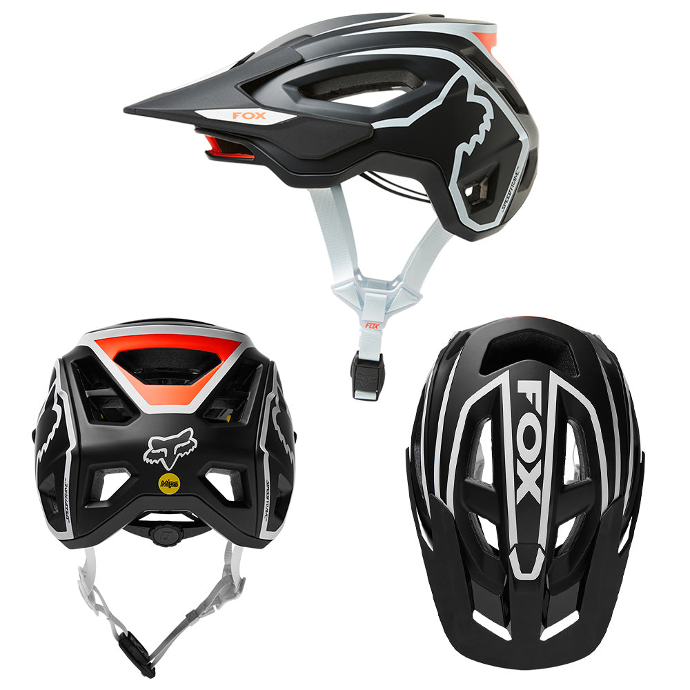Fox Speedframe Pro MIPS Helmet - L - Dvide Black - AS-NZSÂ 2063-2008 Standard