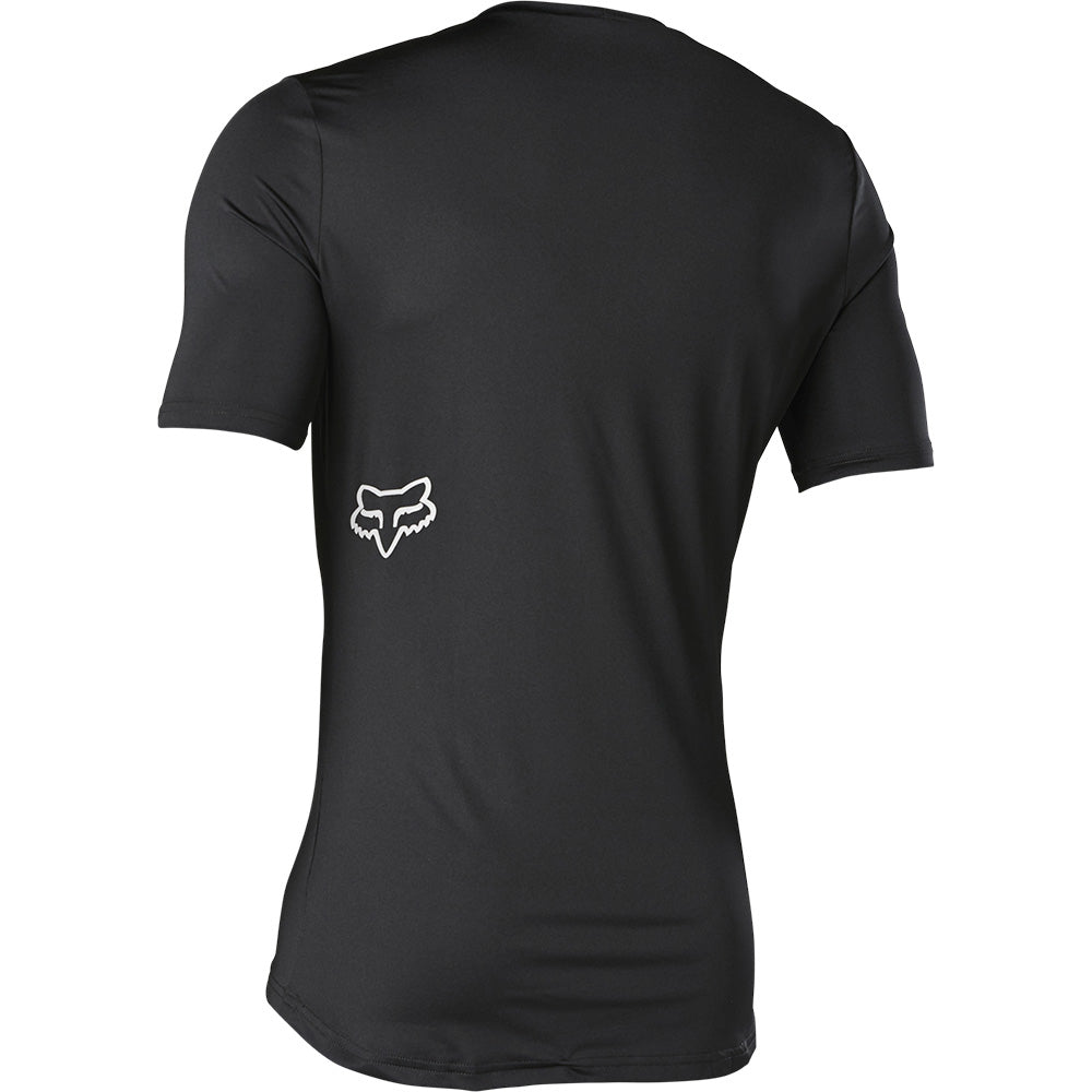 Fox Tecbase Short Sleeve Base Layer - XL - Black