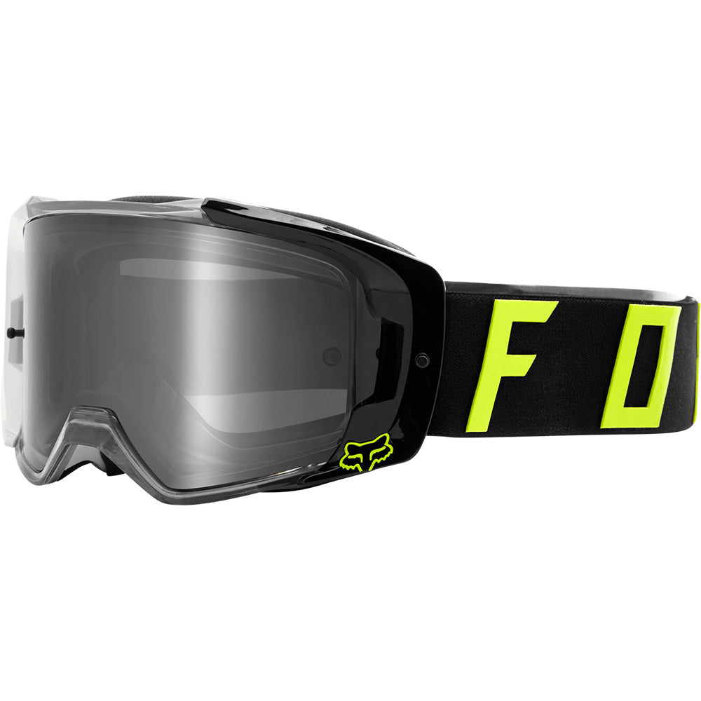 Fox Vue Goggles - One Size Fits Most - Psycosis Black - White - Spark ...